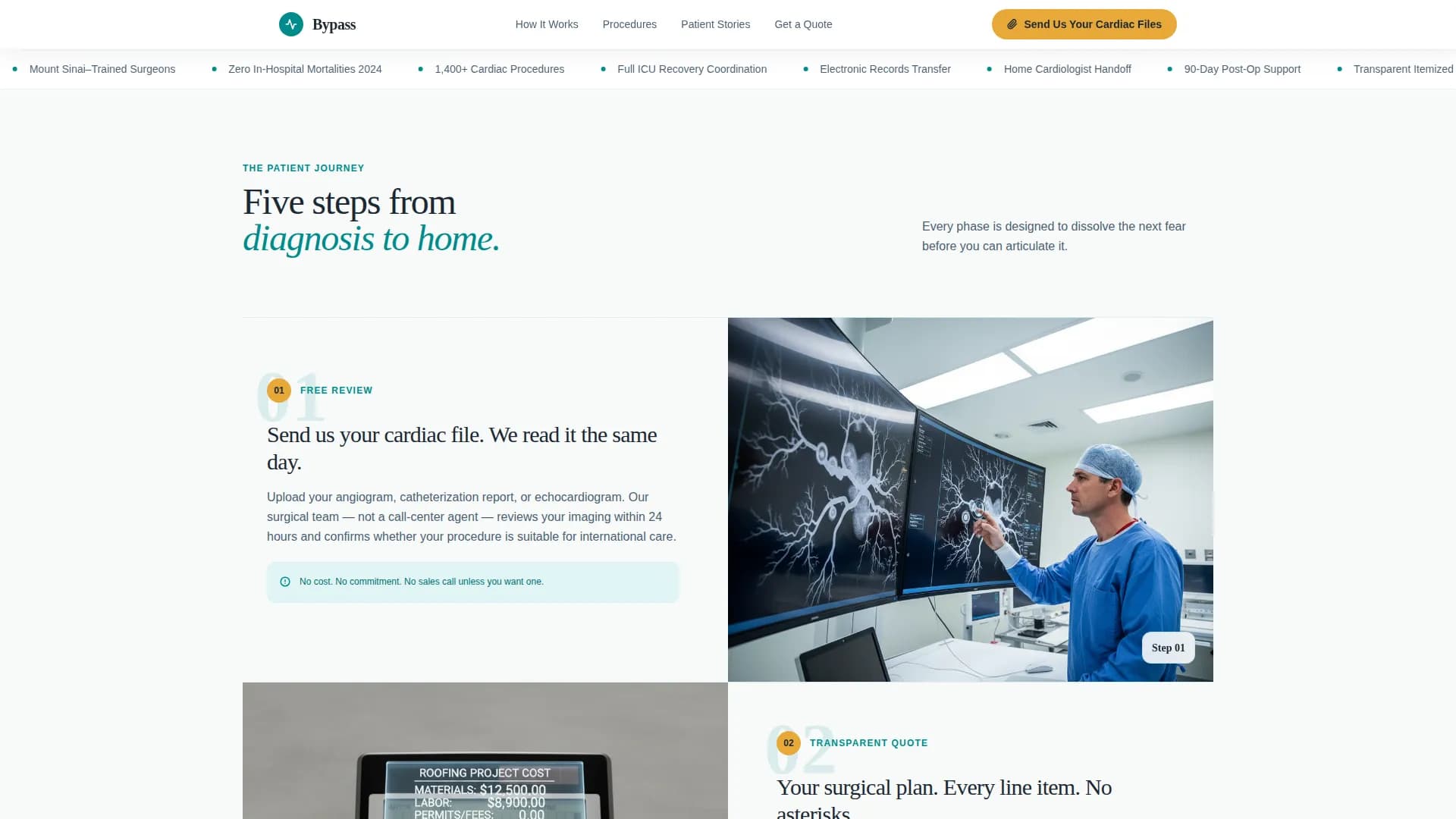 Medical Tourism & Concierge Reviews Website Template