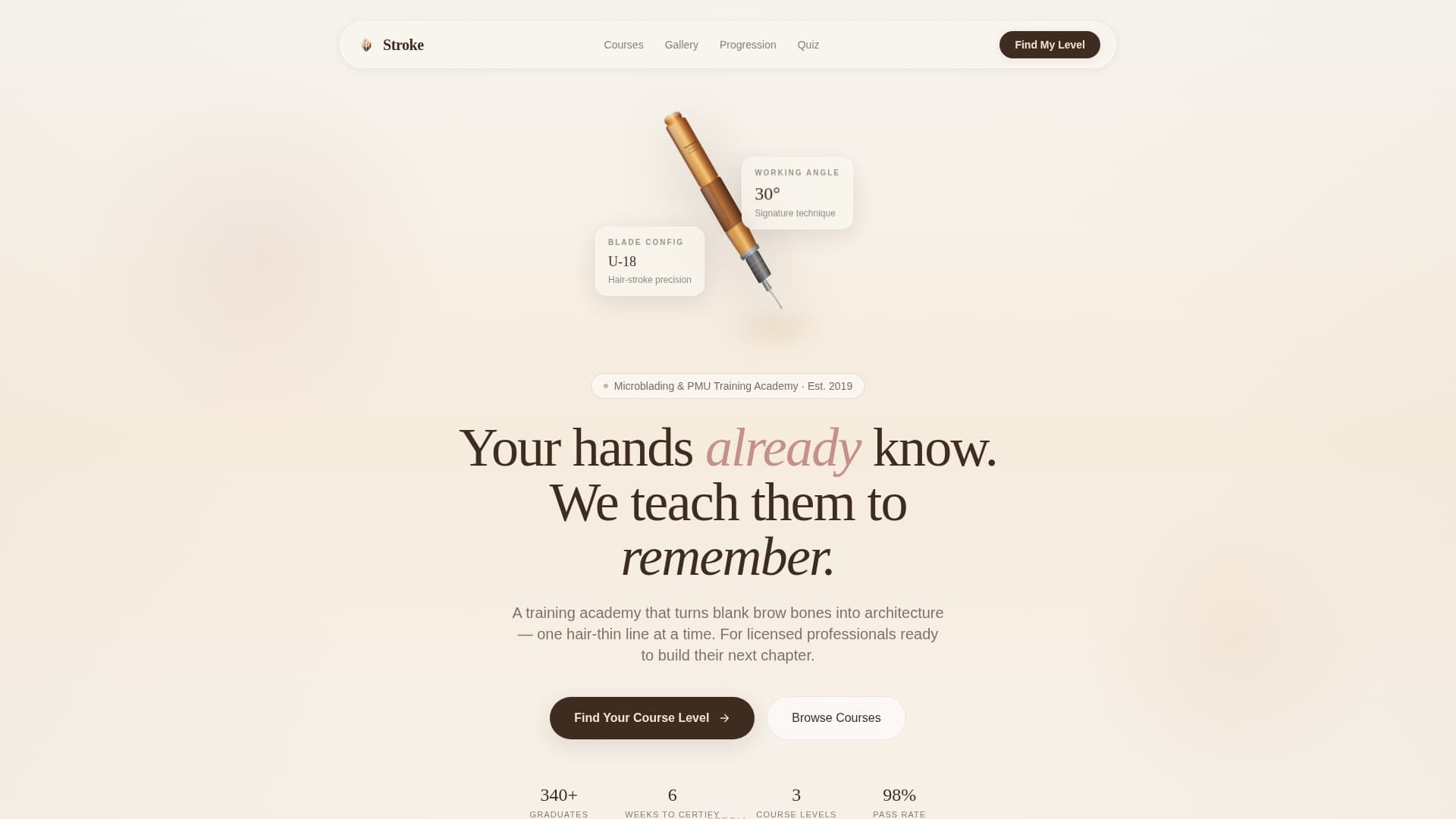 Specialty Beauty Treatments Expert Professional Website Template