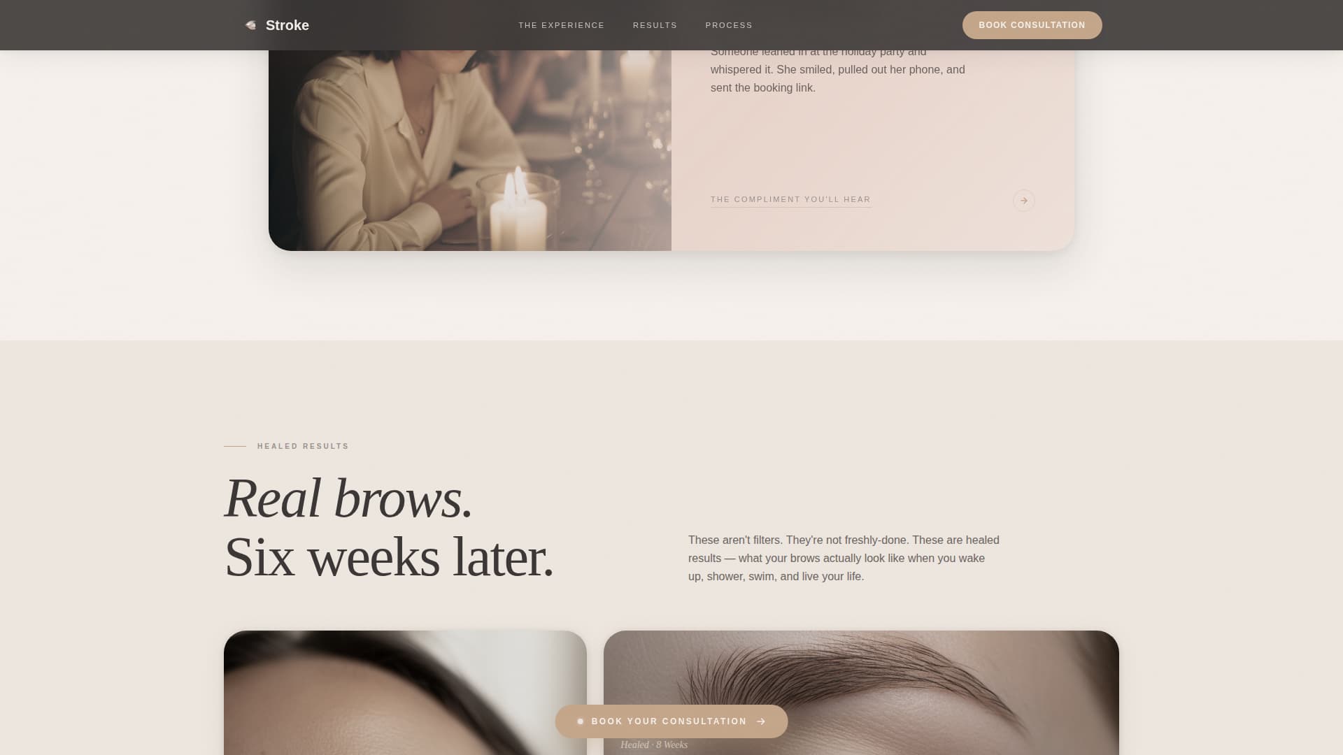 Tattoo & Piercing Studio Specialist Booking Website Template