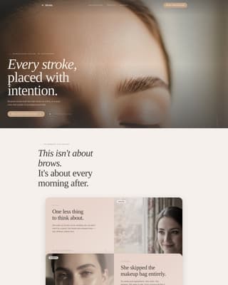 Tattoo & Piercing Studio Specialist Booking Website Template