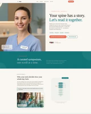 Chiropractic Patient Education Website for New Patients