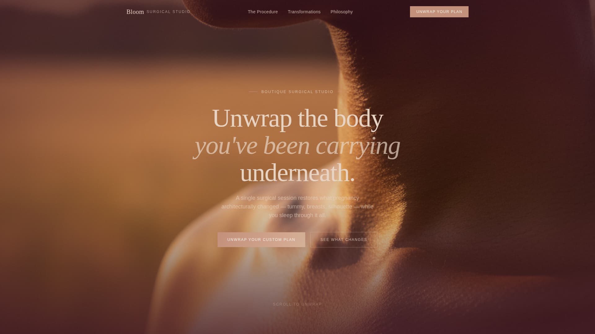 Cosmetic Surgery & Aesthetic Clinic Complete Booking Website Template