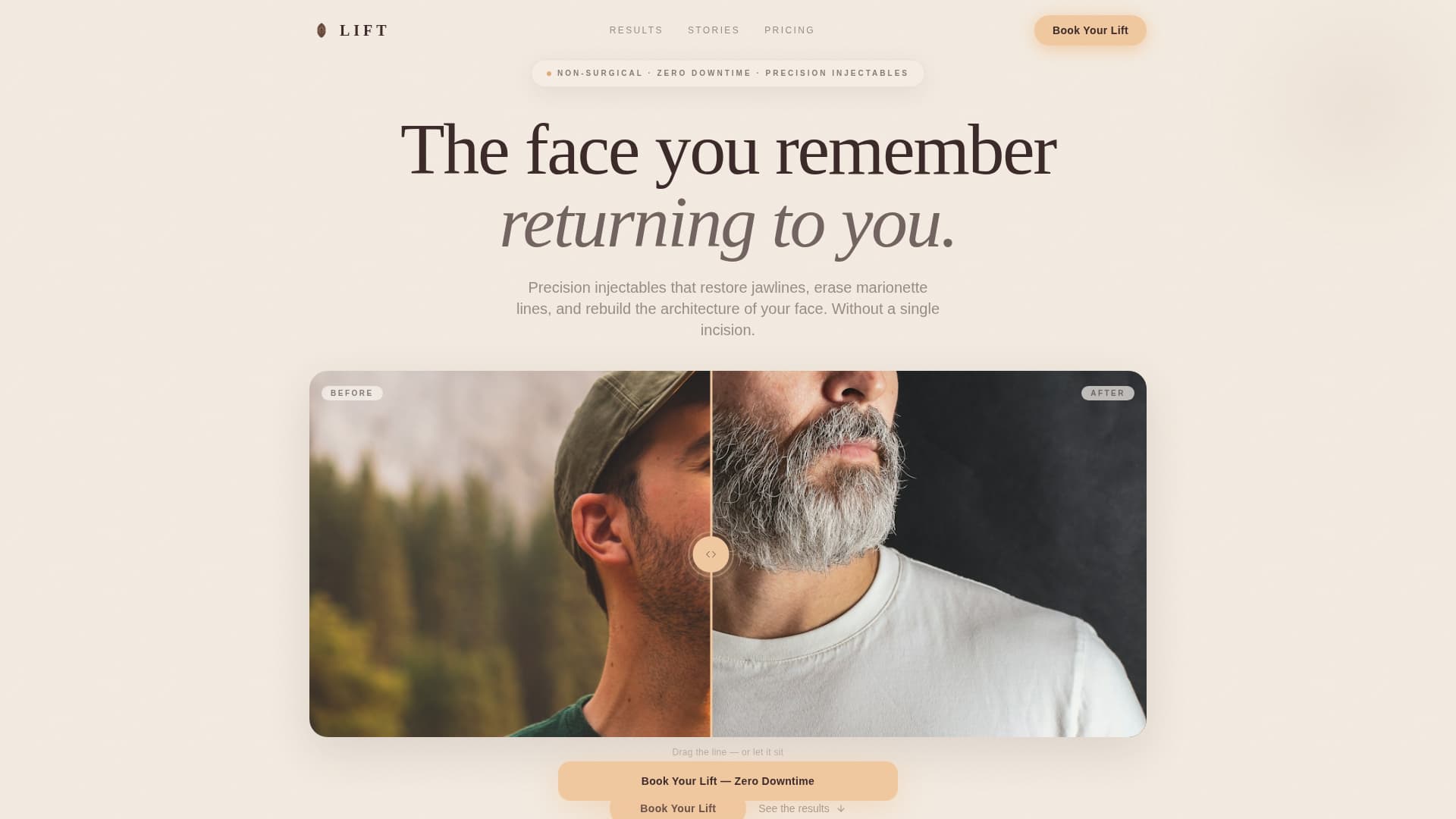 Cosmetic Surgery & Aesthetic Clinic Booking Website Template