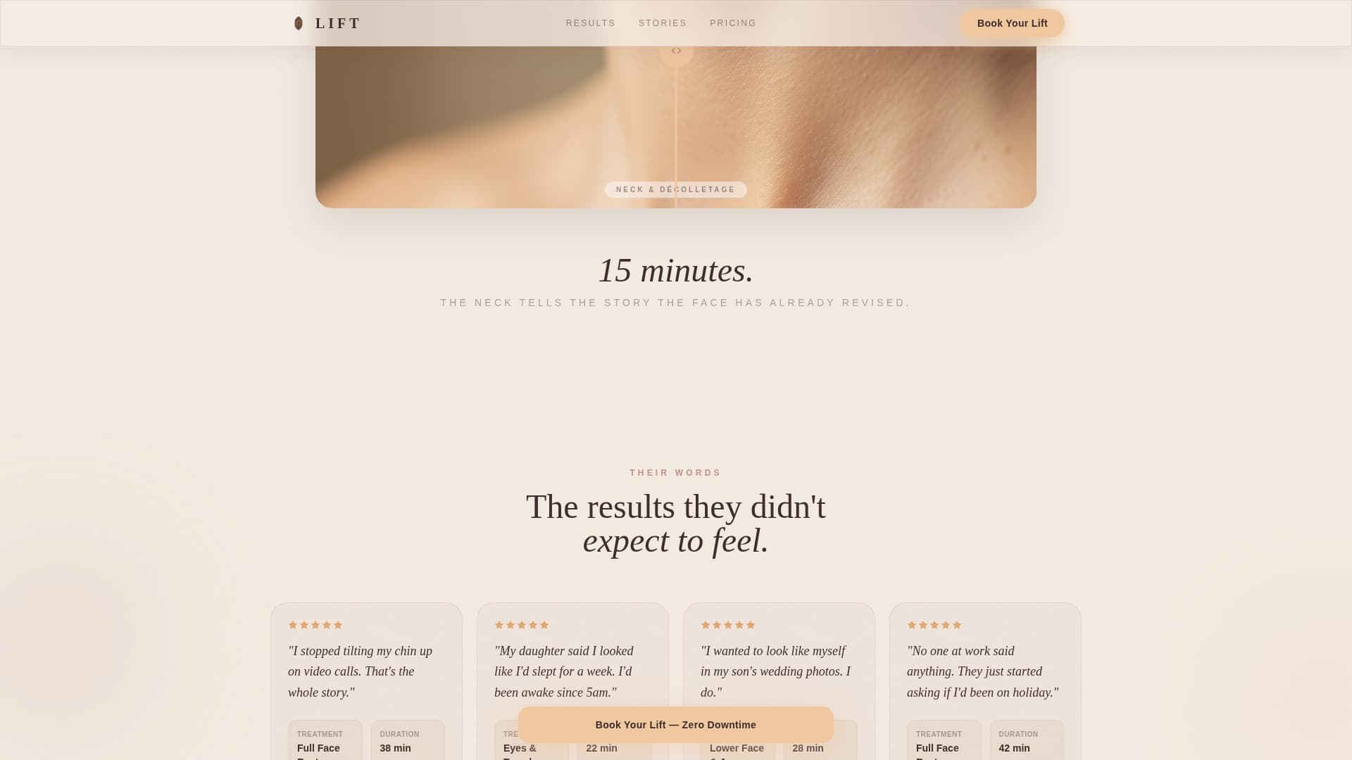 Cosmetic Surgery & Aesthetic Clinic Booking Website Template
