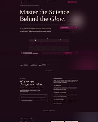 Specialty Beauty Treatments Professional Website Template