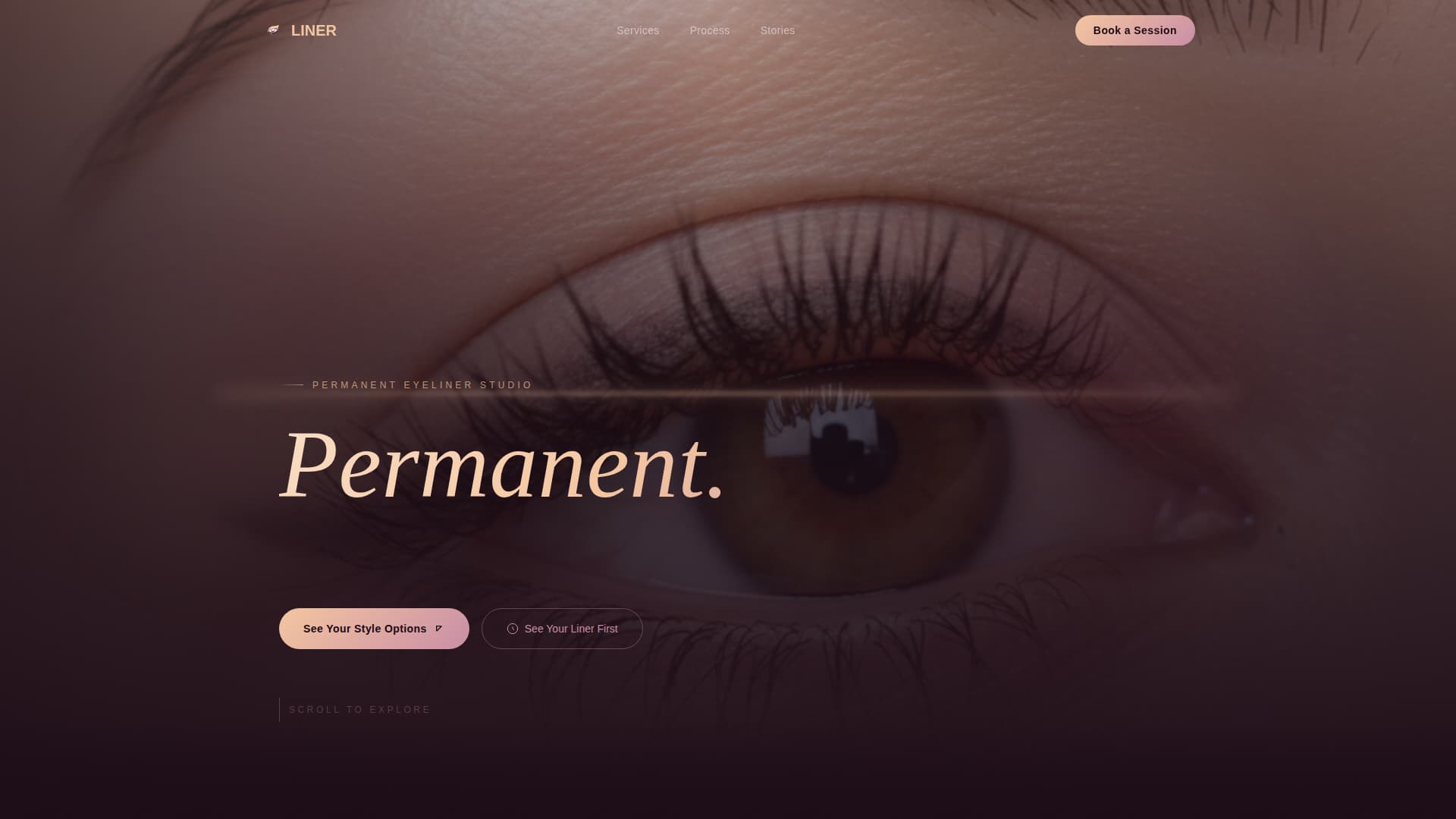 Specialty Beauty Treatments Complete Booking Website Template