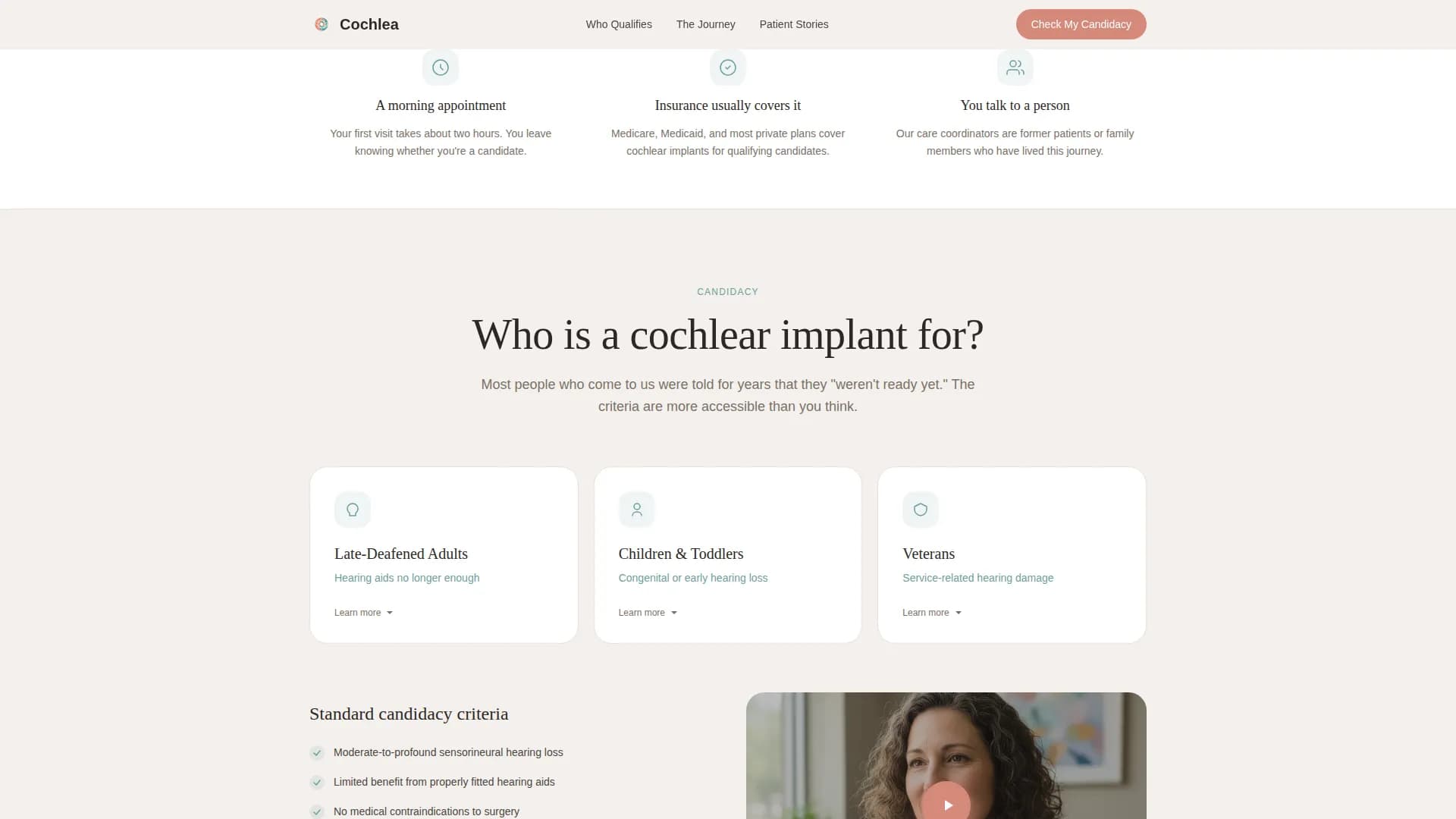 Hearing & Audiology Reviews Website Template