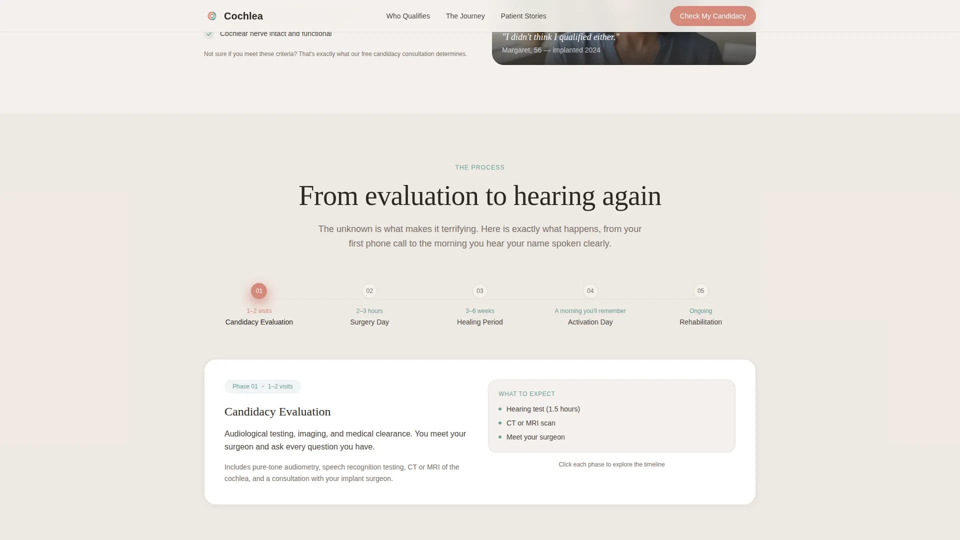 Hearing & Audiology Reviews Website Template