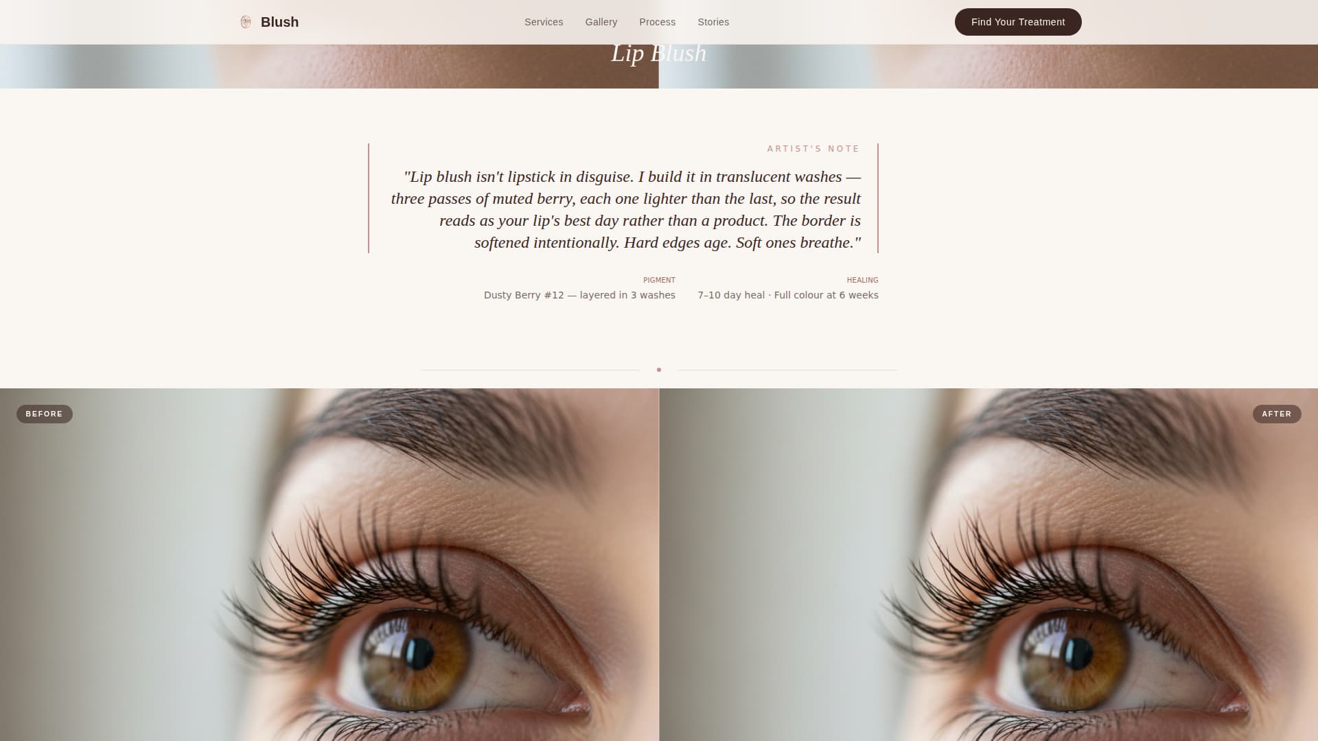 Makeup Artist & MUA Booking Website Template
