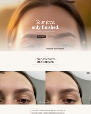 Makeup Artist & MUA Booking Website Template