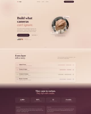 Specialty Beauty Treatments Advanced Professional Website Template