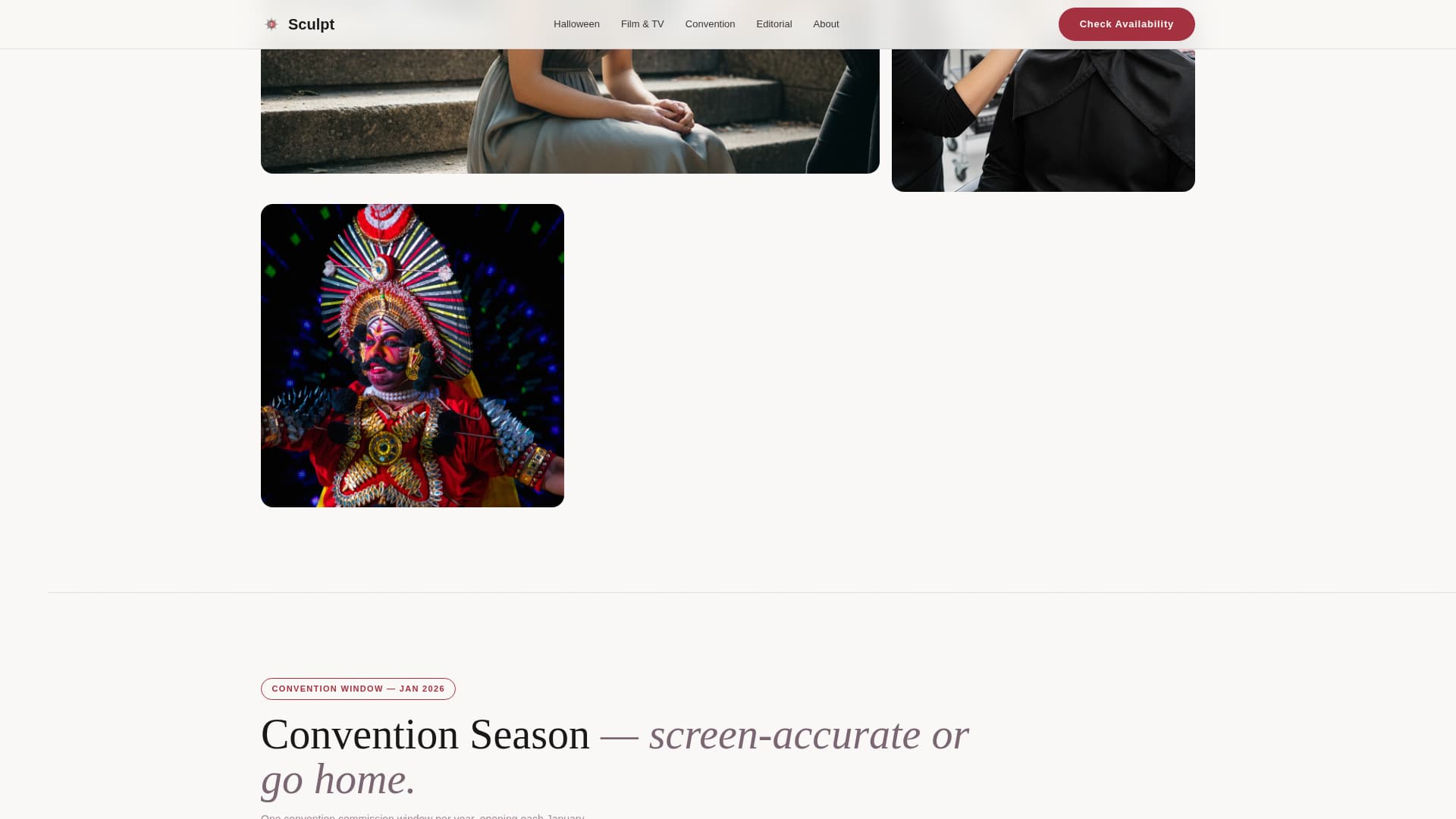 Makeup Artist & MUA Specialist Booking Website Template