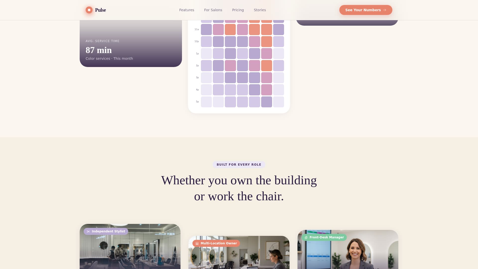 Salon & Spa Software Booking Website Template