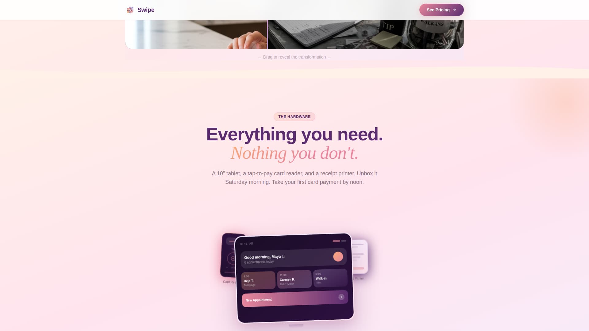 Salon & Spa Software Specialist Professional Website Template