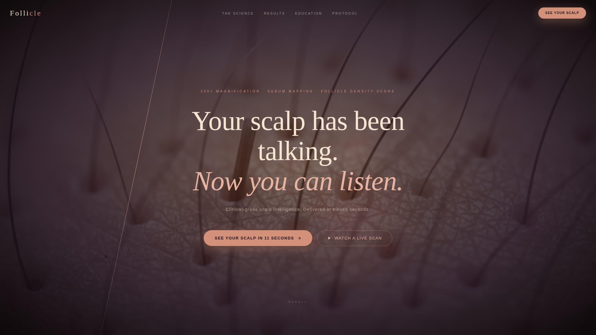 Beauty Tech & Device Professional Website Template