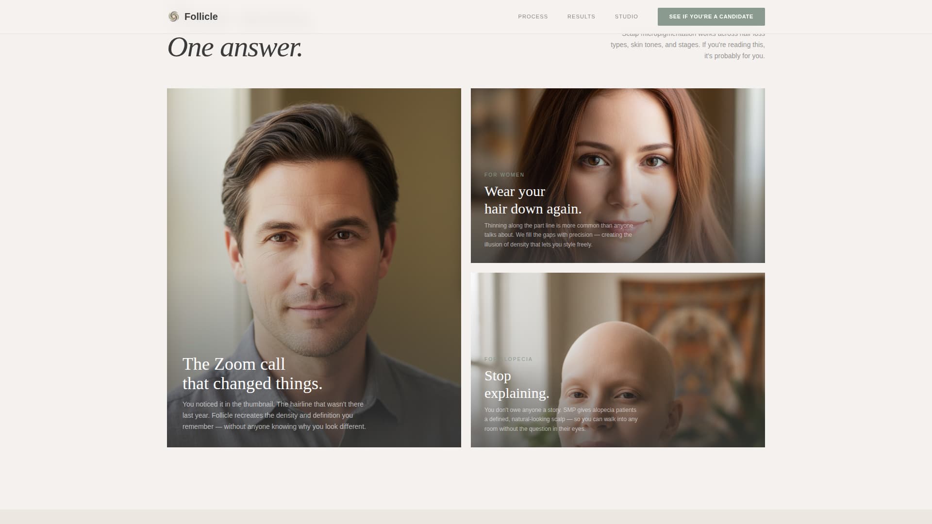 Specialty Beauty Treatments Specialist Professional Website Template