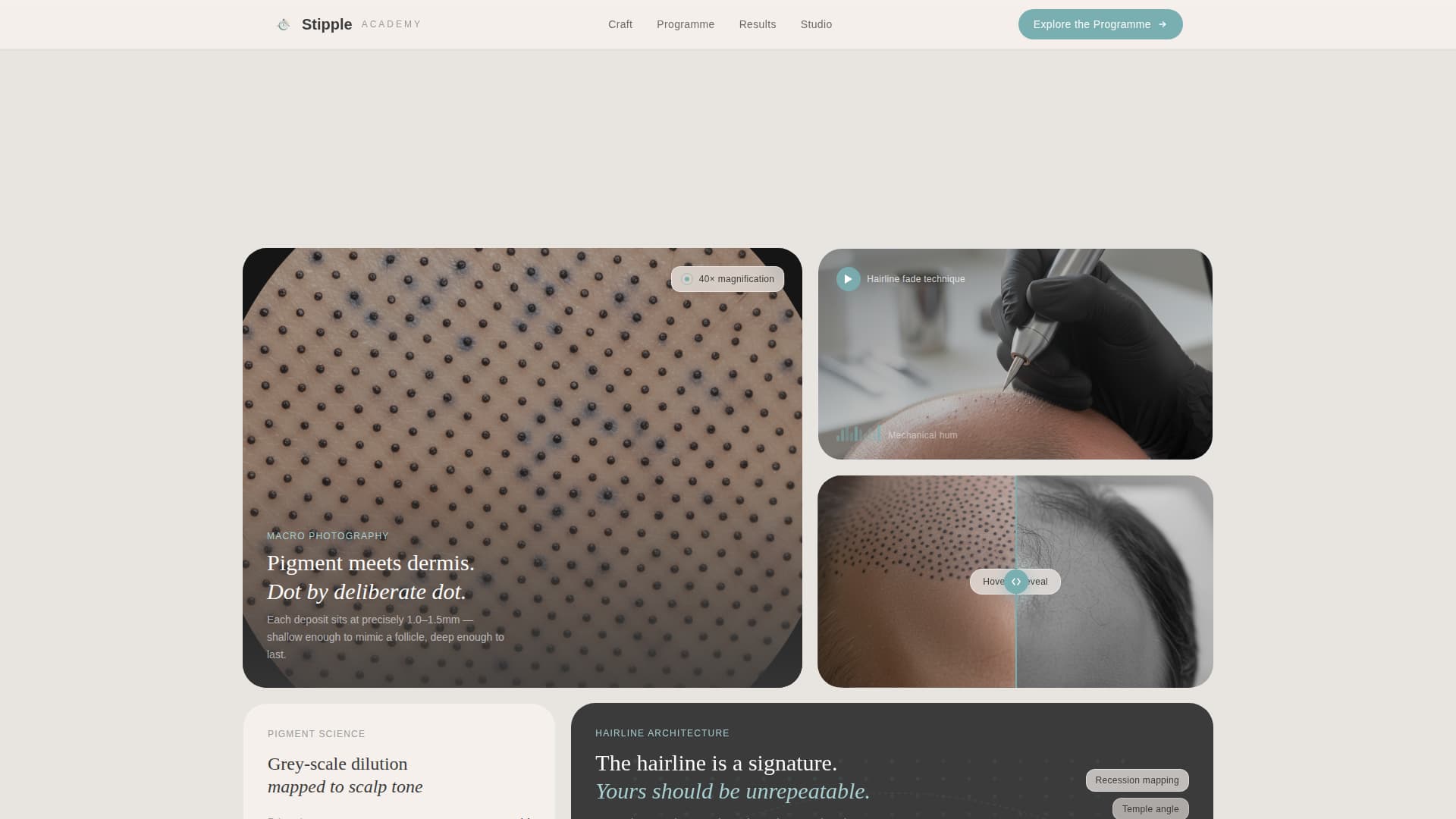 Specialty Beauty Treatments Complete Professional Website Template
