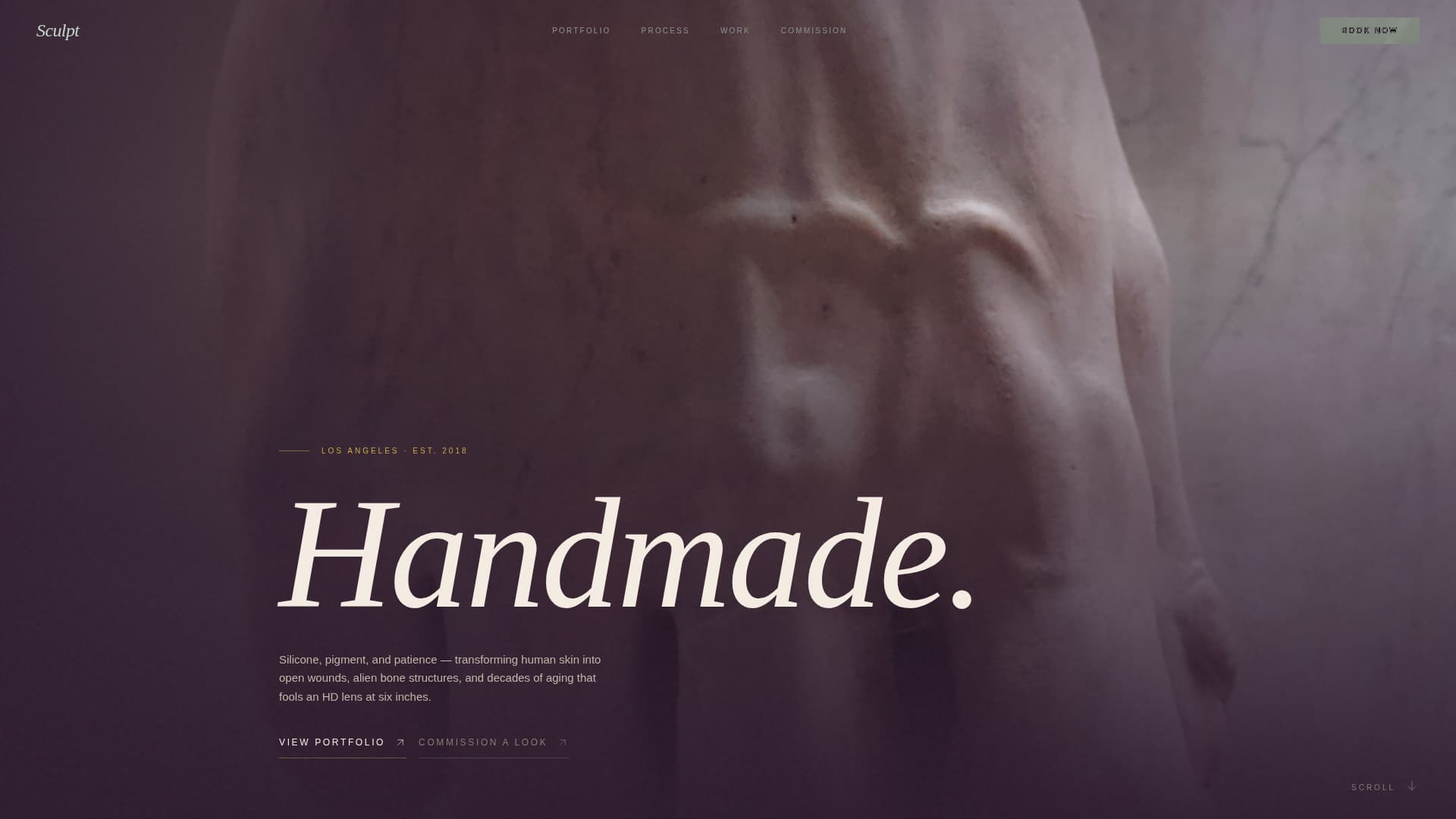 Makeup Artist & MUA Advanced Booking Website Template