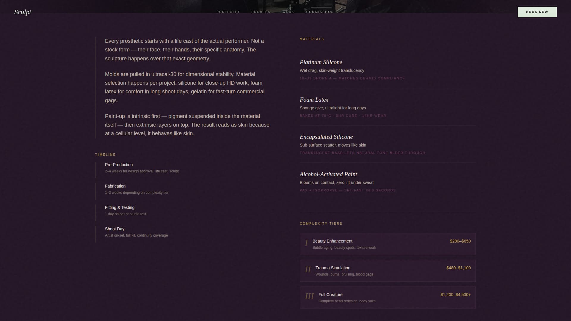 Makeup Artist & MUA Advanced Booking Website Template