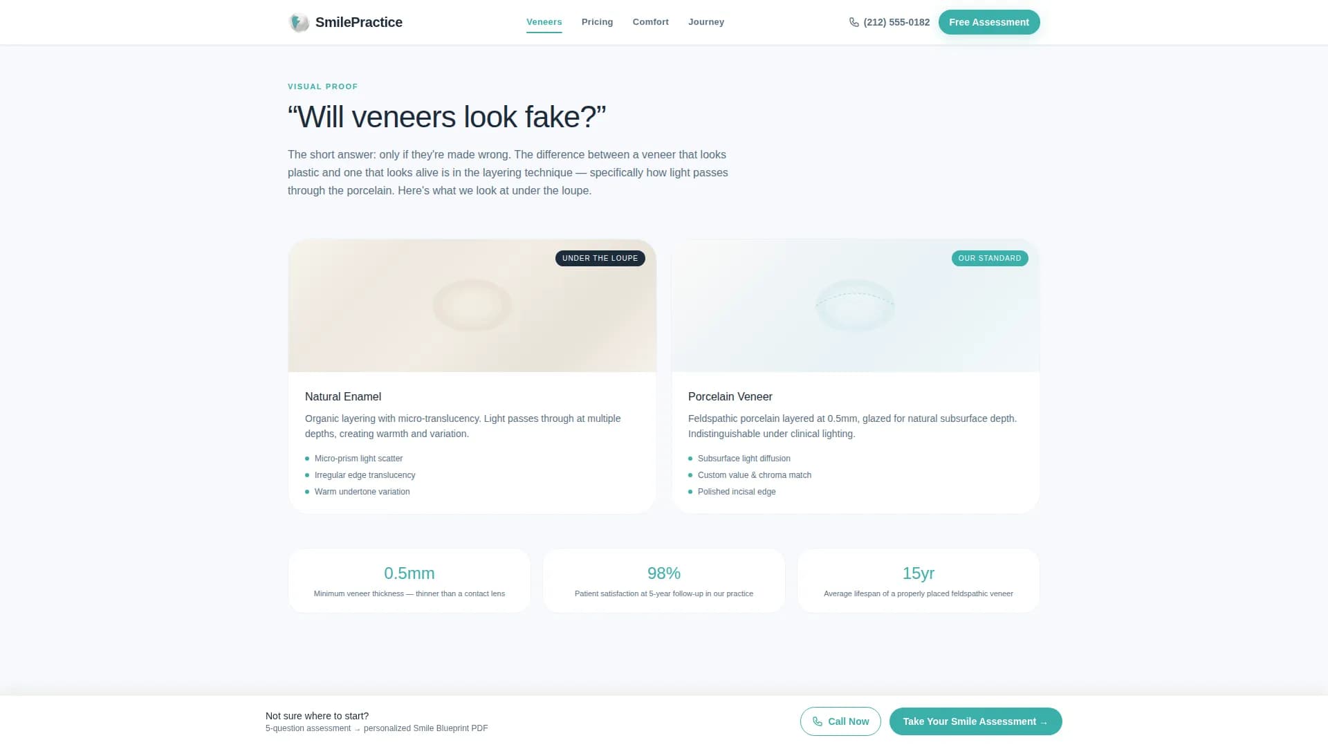 Dental Clinic FAQ & Common Questions Website Template