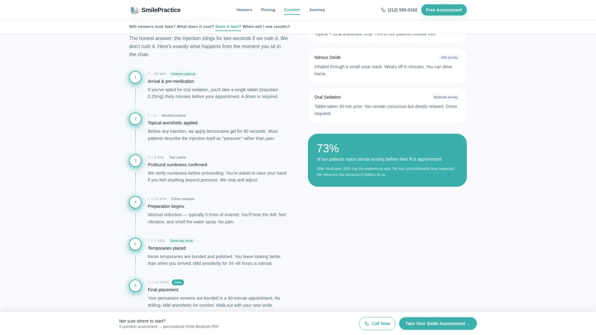 Dental Clinic FAQ & Common Questions Website Template