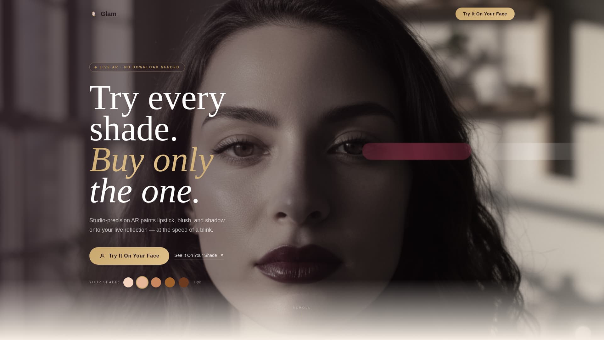 Beauty Tech & Device Blog Website Template