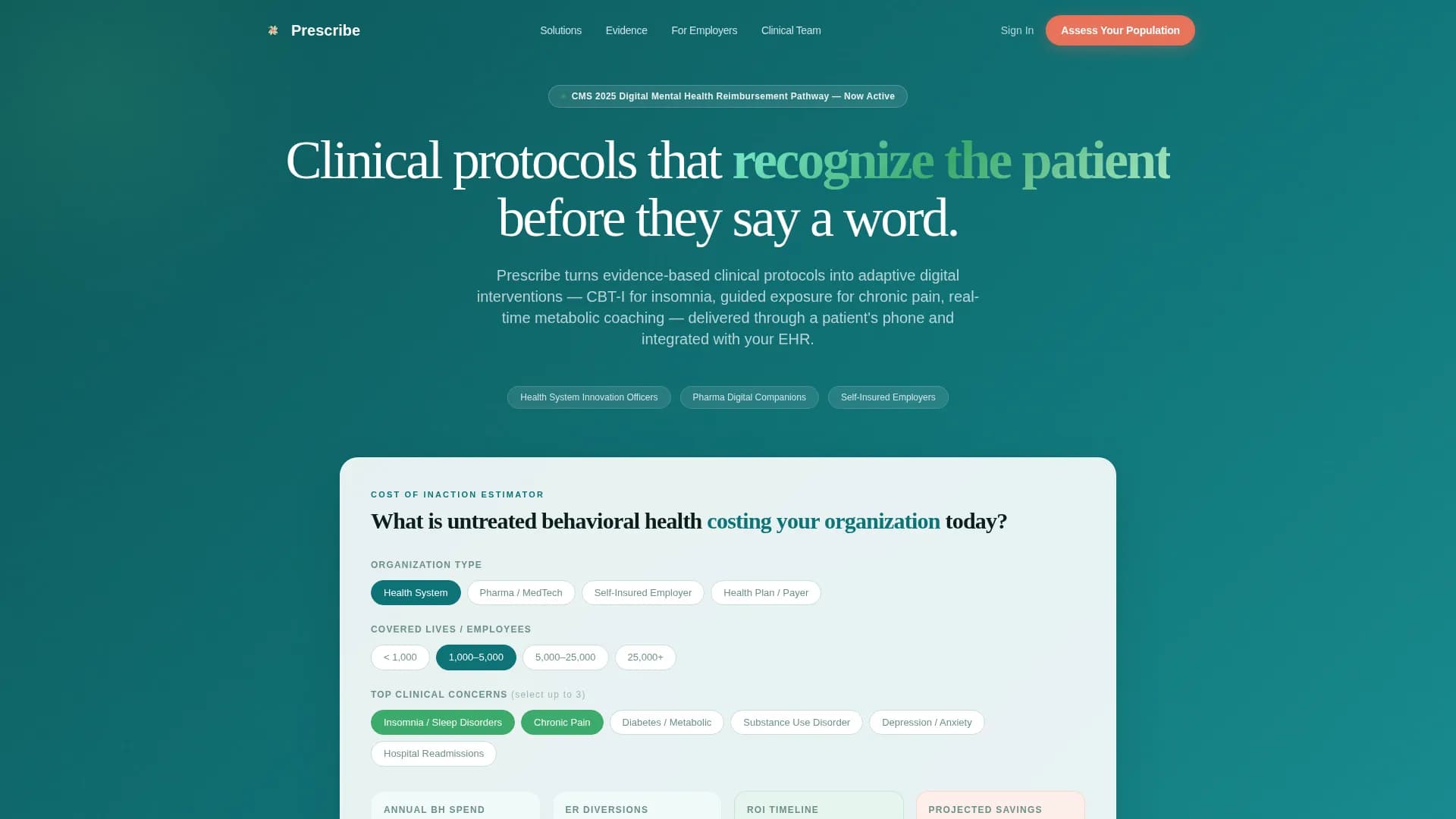 Telemedicine & Health Tech Appointment Booking Website Template