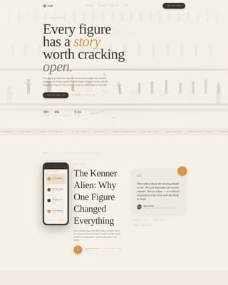 Grail - Nostalgic Podcast Landing Page Template