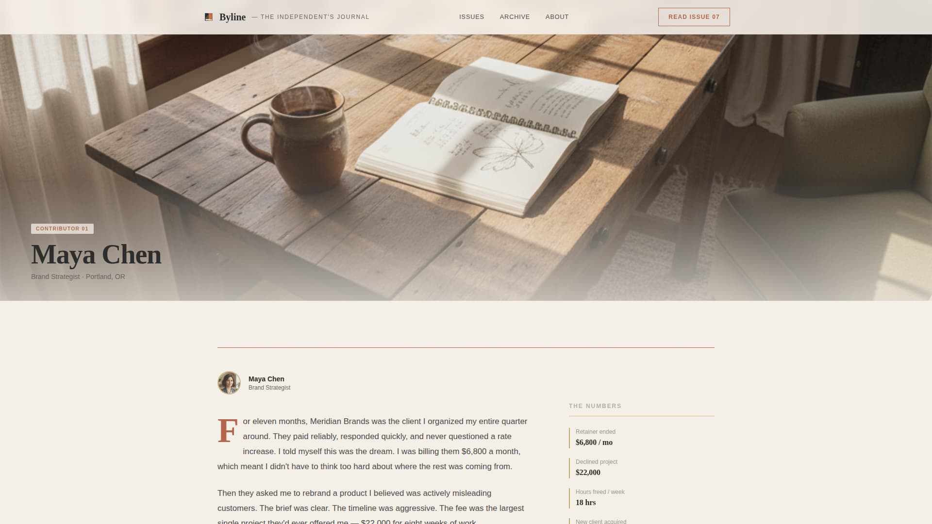 Agency & Freelance Newsletter Specialist Blog Website Template