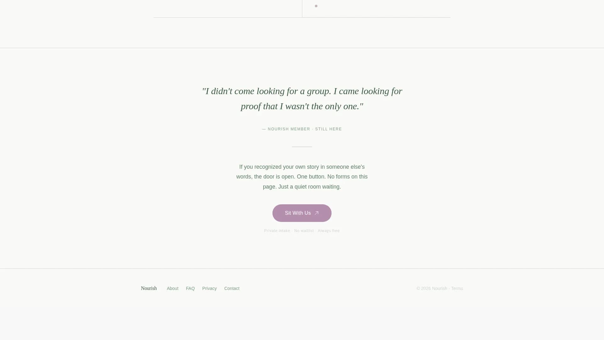 Specialist Eating Disorder Care Reviews & Social Proof Website Template