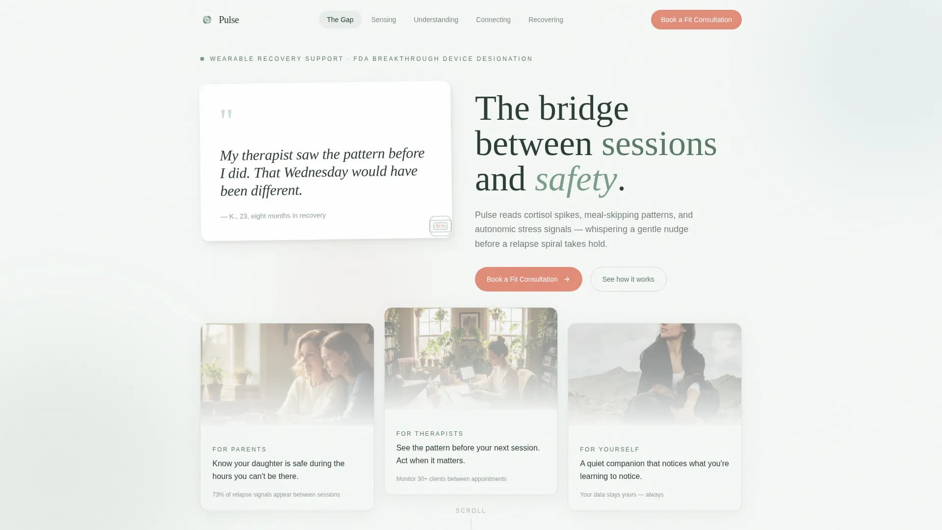 Complete Eating Disorder Care Appointment Booking Website Template