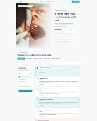 Emergency Dentist Appointment Booking Website Template