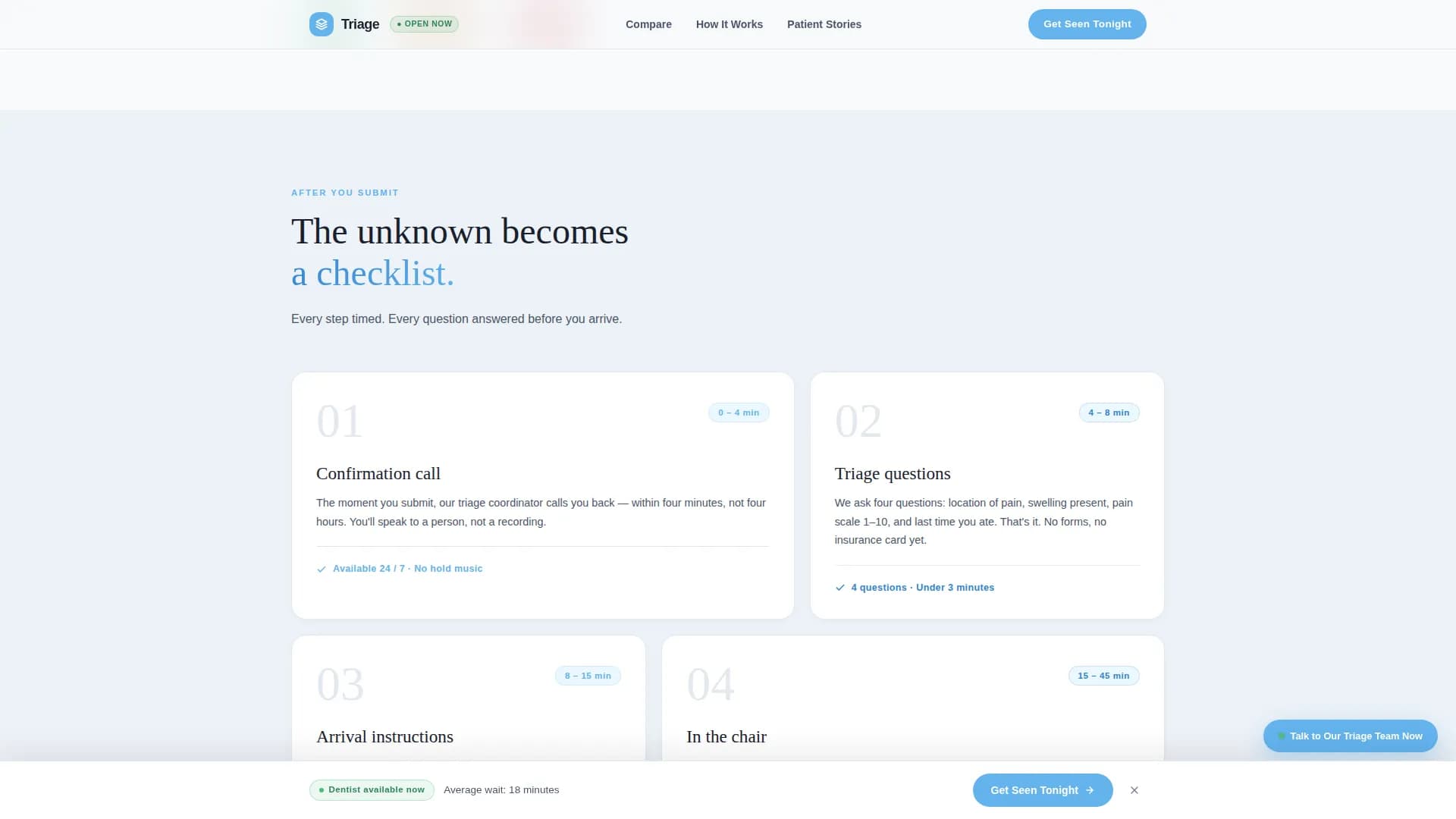 Emergency Dentist Booking Website Template