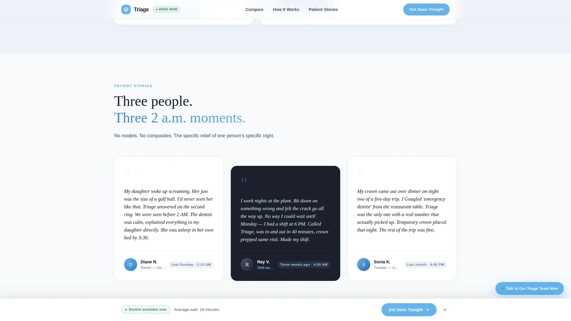 Emergency Dentist Booking Website Template