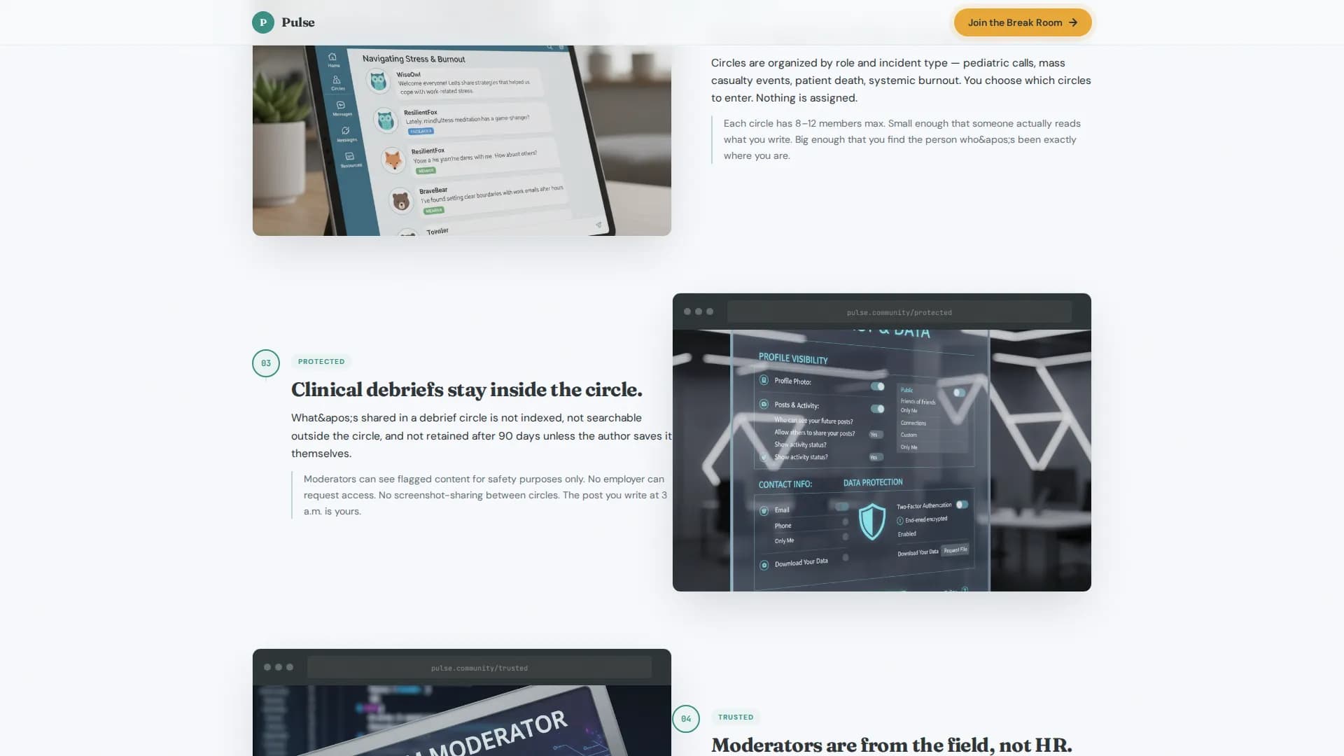 Specialist Emergency Medicine Reviews & Social Proof Website Template