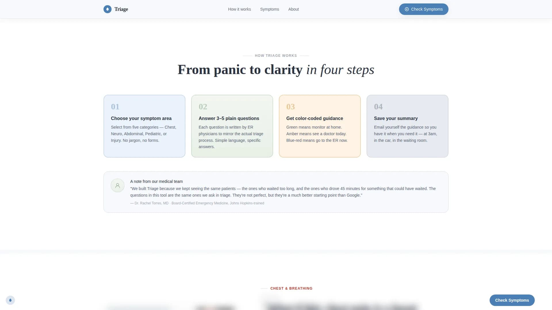 Emergency Physician Reviews Website Template