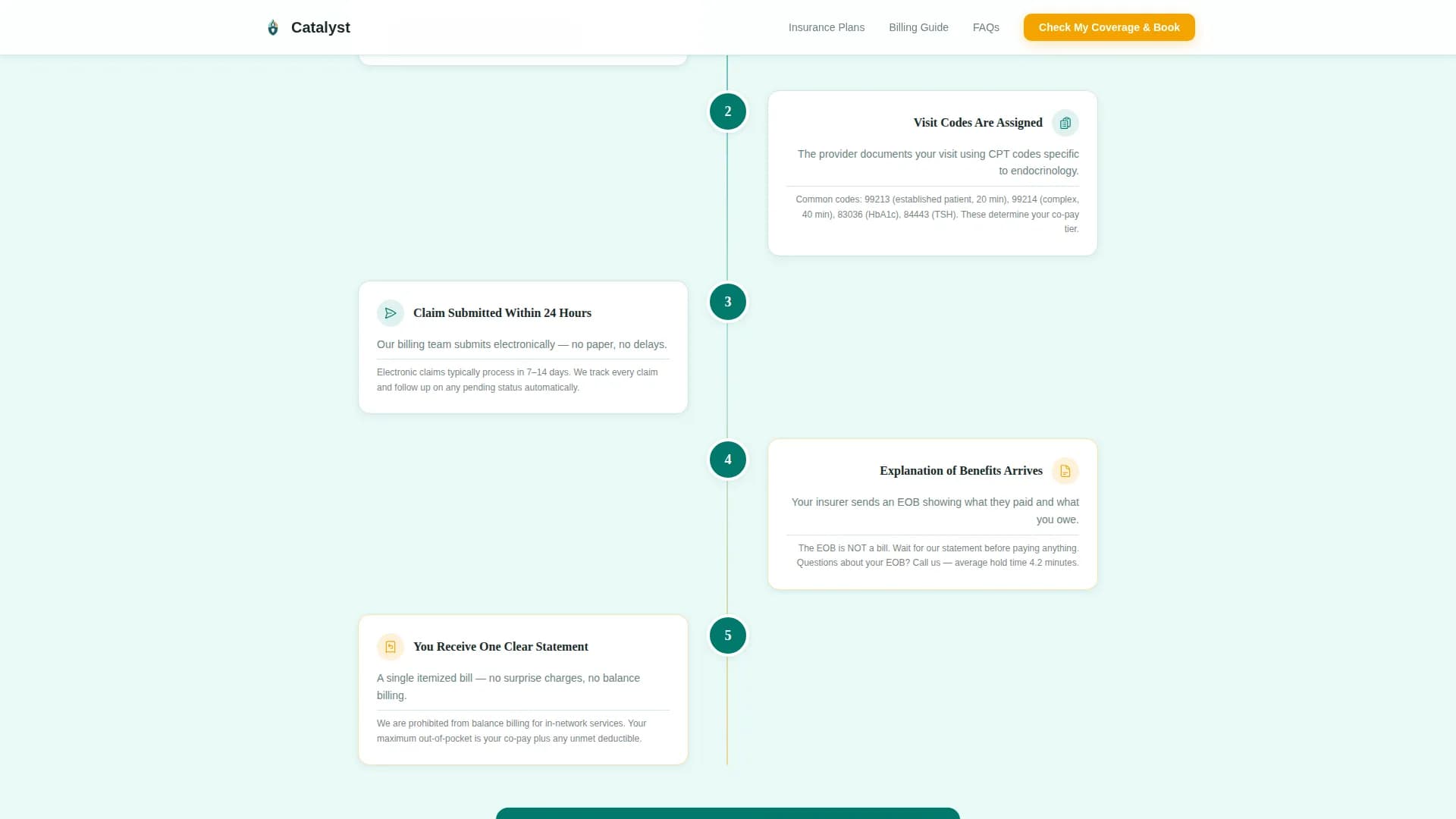 Endocrinologist Specialist Booking Website Template