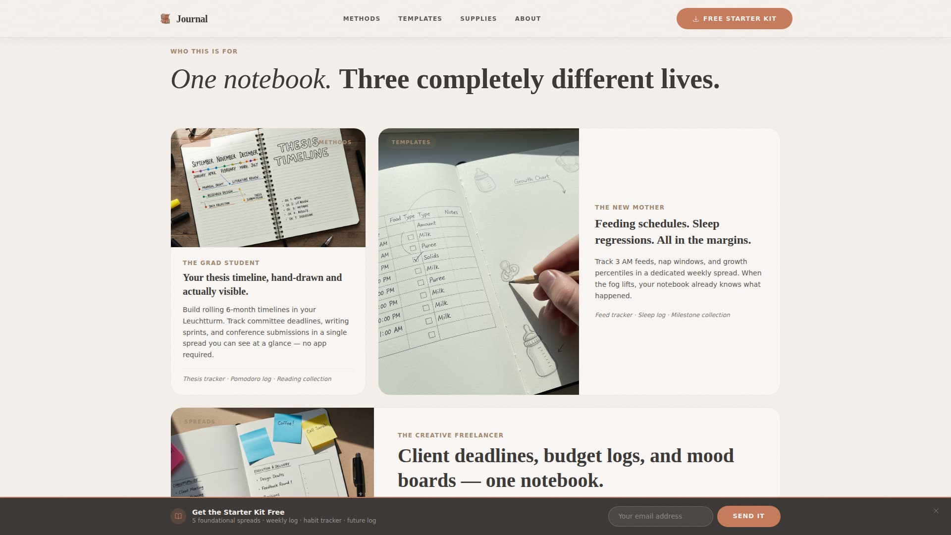 Craft & Hobby Blog Specialist Blog Website Template
