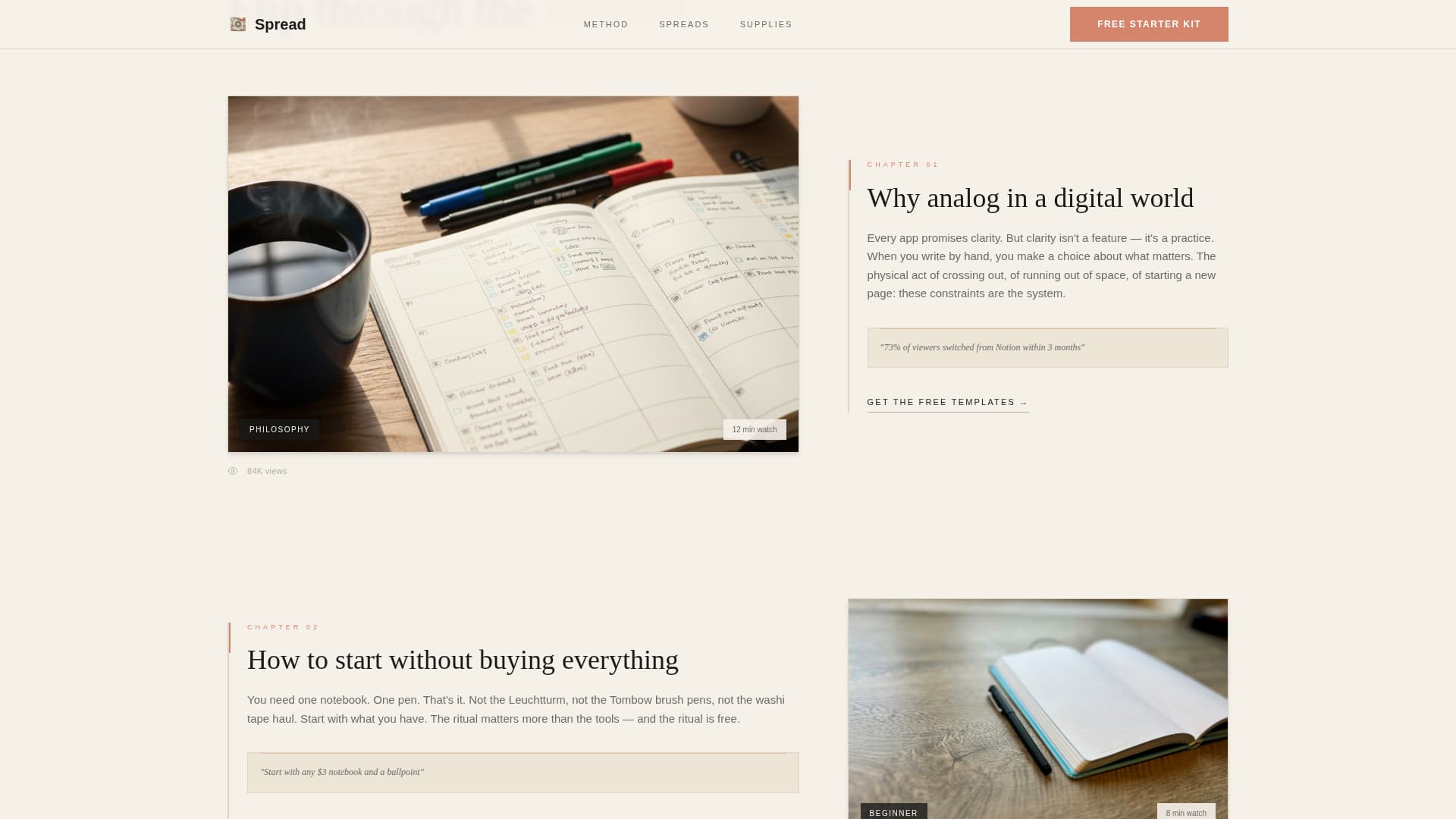 Craft & Hobby Blog Complete Blog Website Template