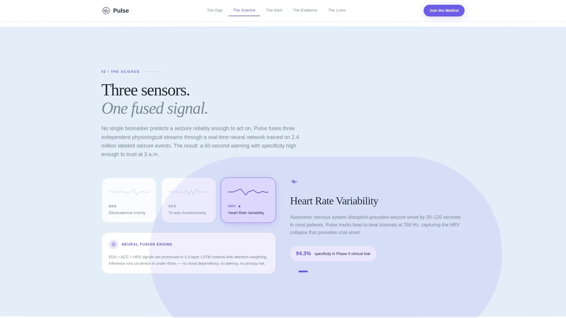 Epilepsy Care Pre-Launch Website Template