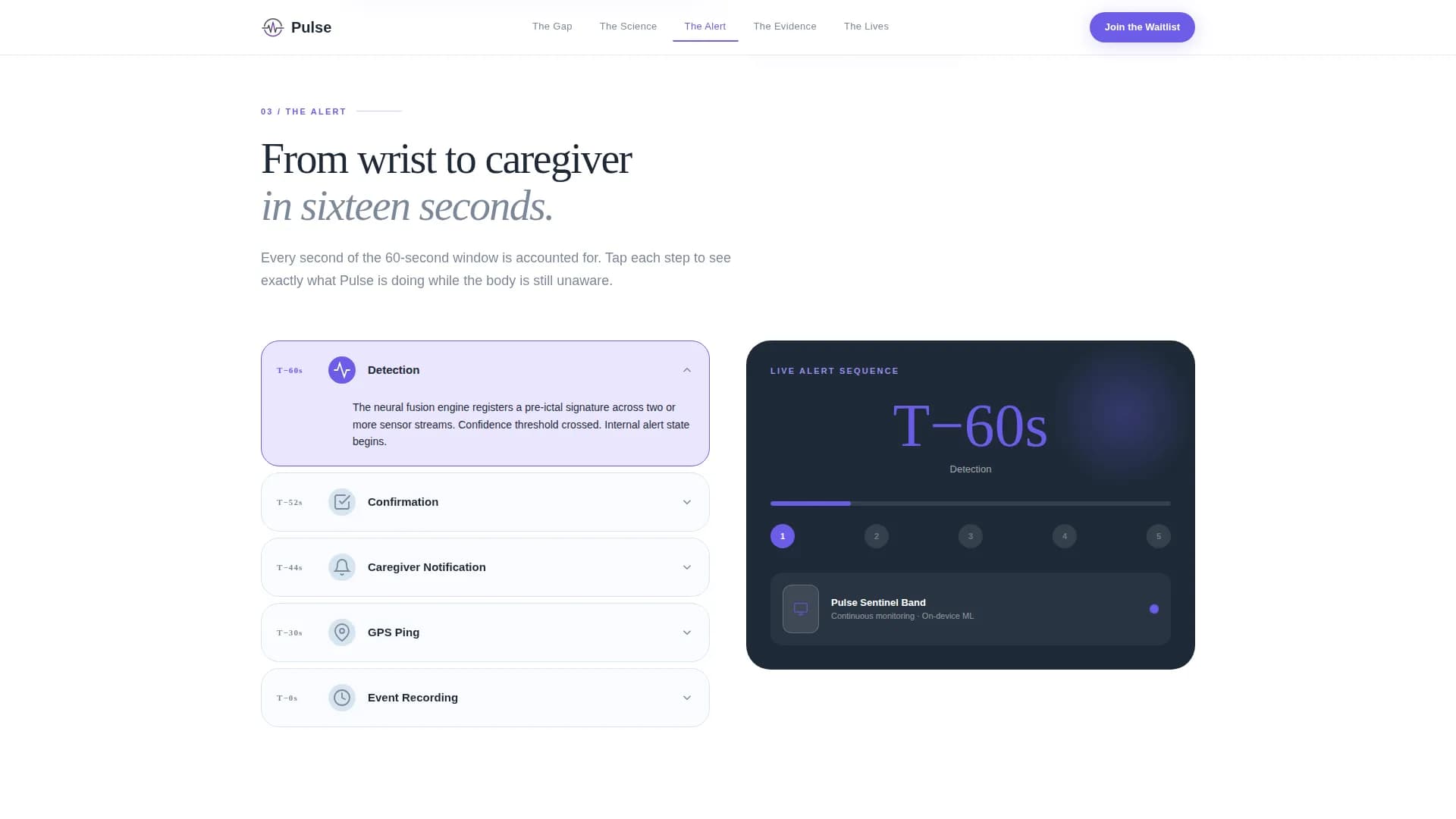 Epilepsy Care Pre-Launch Website Template