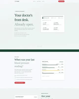 Family Doctor Advanced Booking Website Template