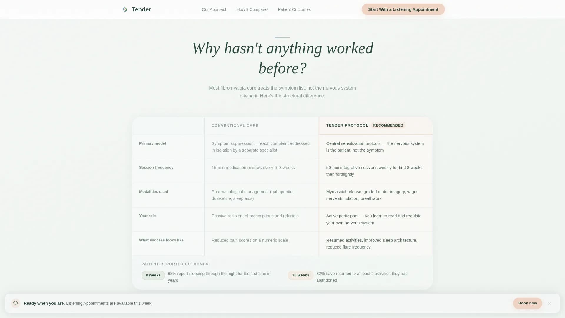 Restore - Treatment Center Landing page Template