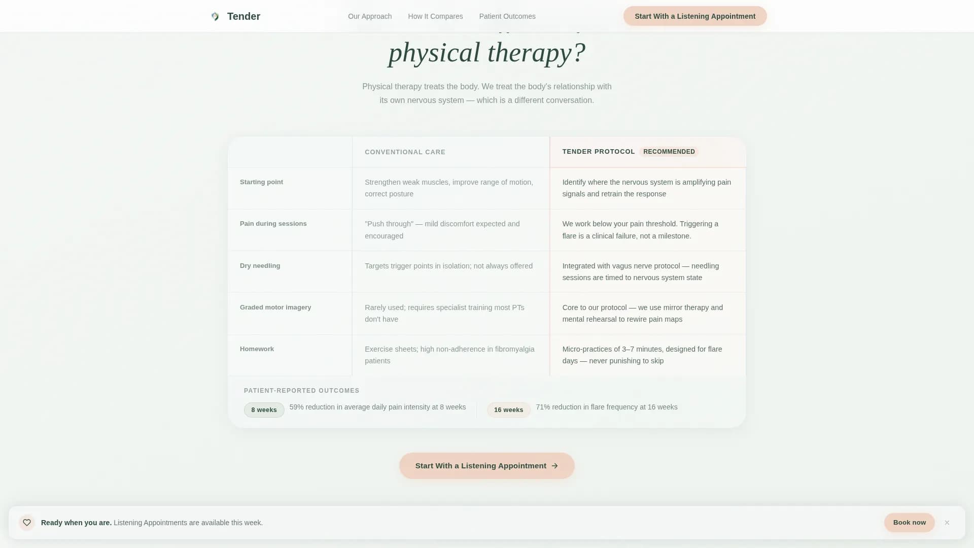 Restore - Treatment Center Landing page Template