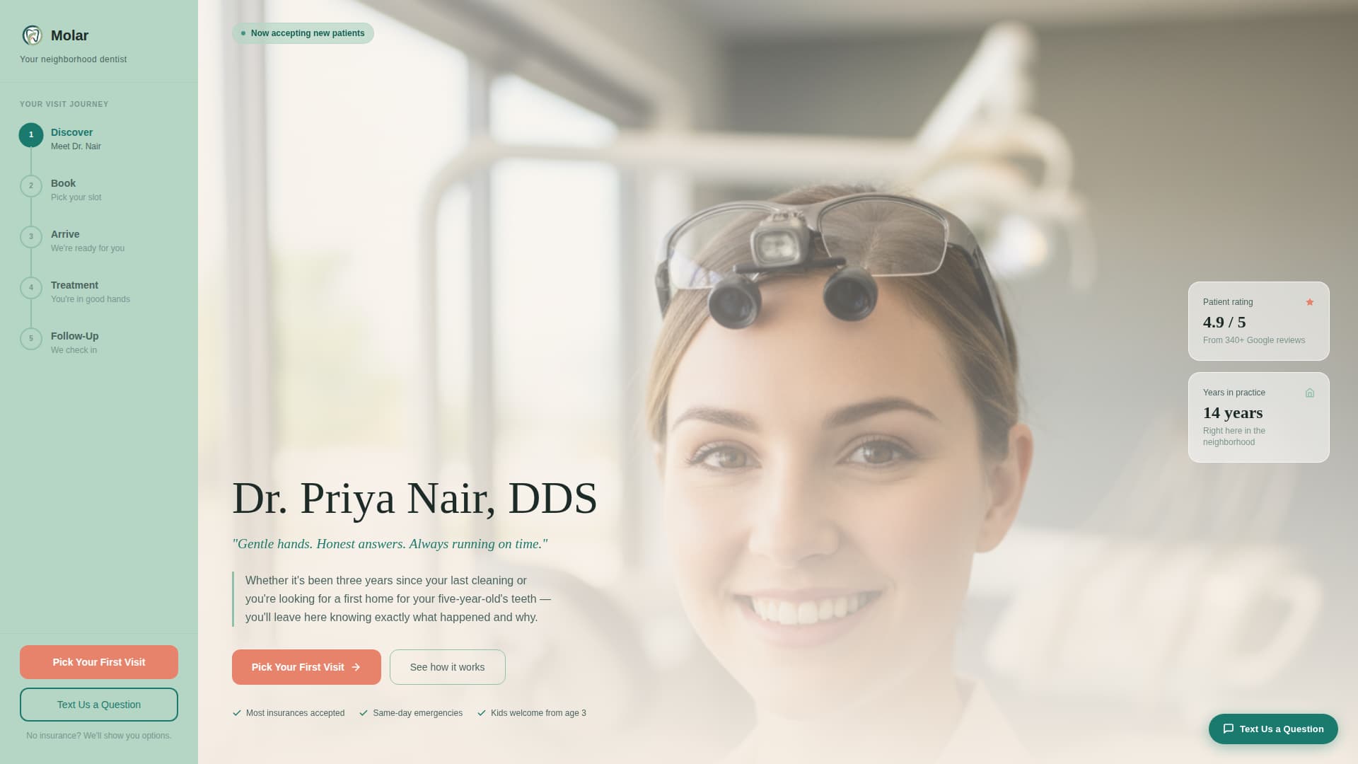 Advanced Dental Clinic Appointment Booking Website Template
