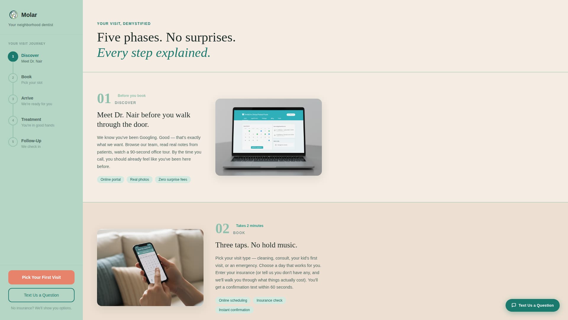 Advanced Dental Clinic Appointment Booking Website Template