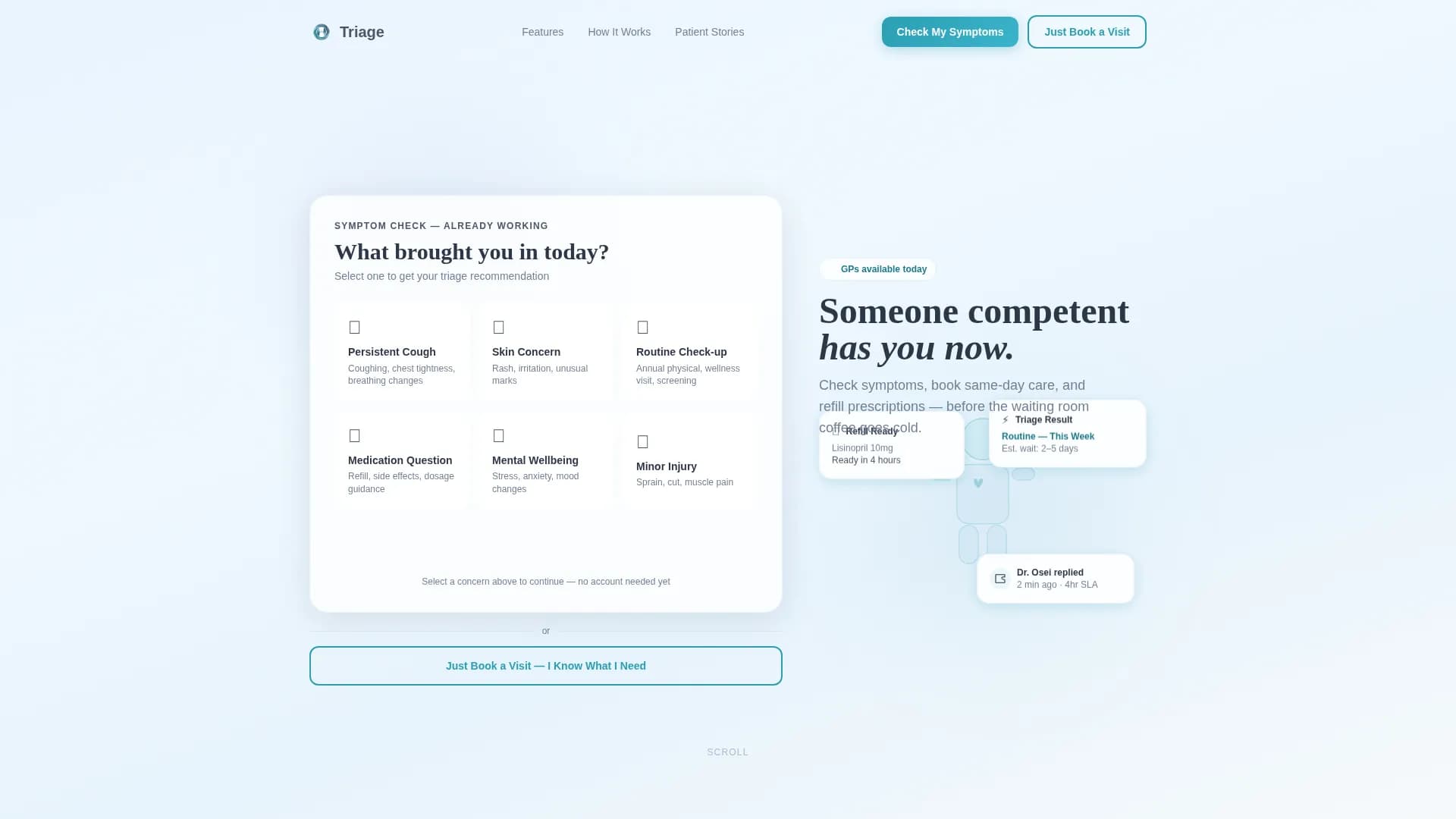 General Practitioner Comparison Website Template
