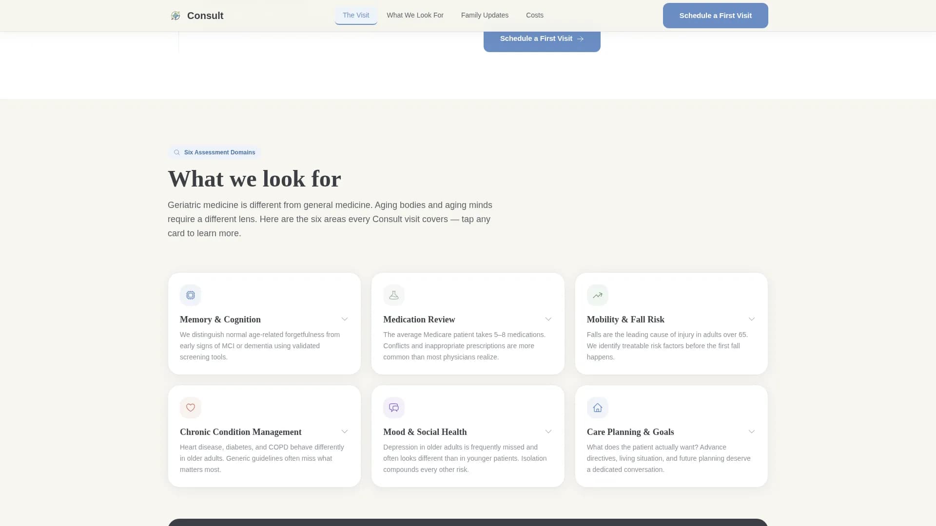 Compass - Virtual Consultation Landing Page Template