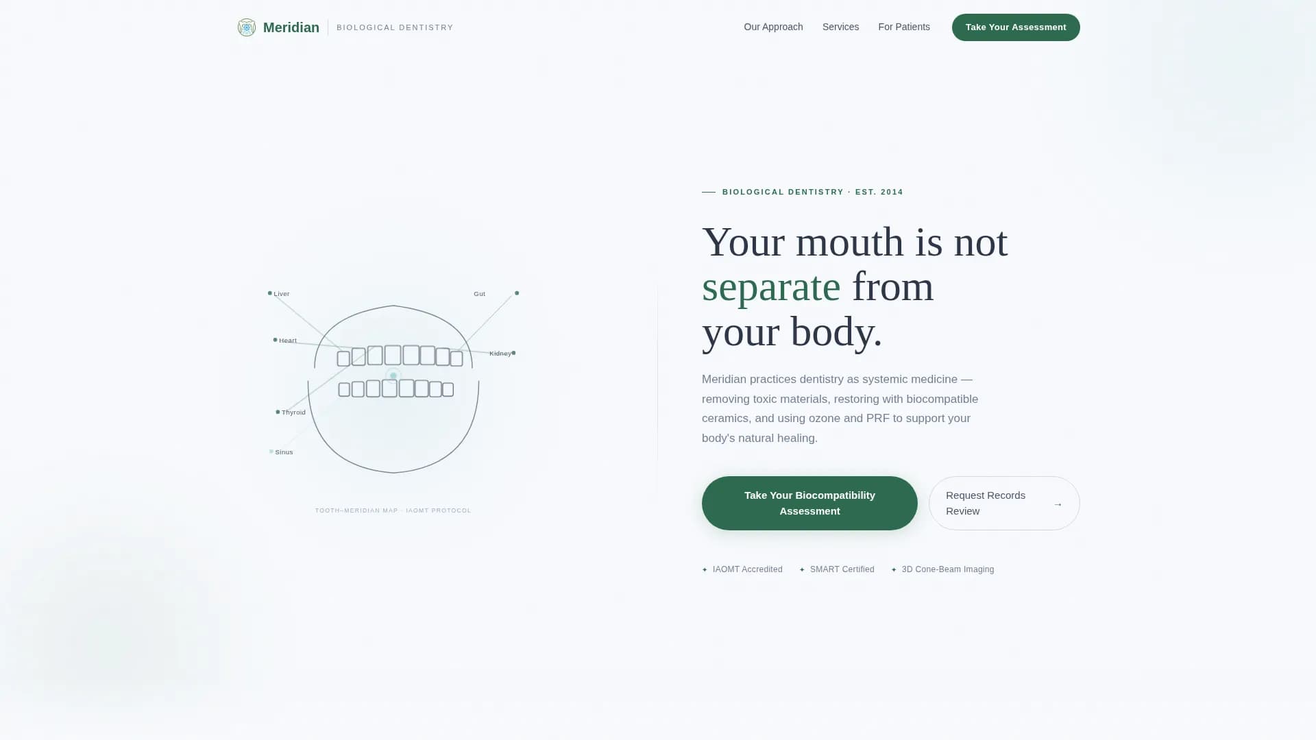 Local Dental Clinic Appointment Booking Website Template