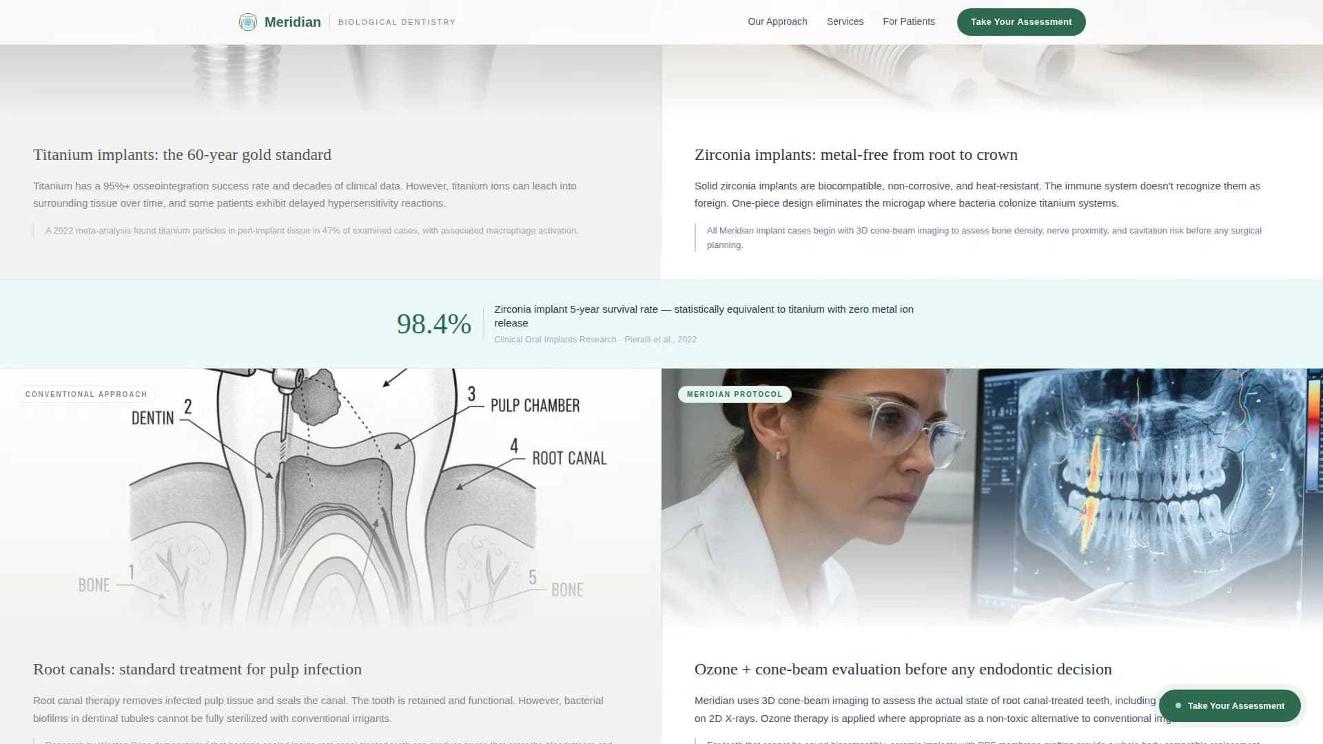 Local Dental Clinic Appointment Booking Website Template
